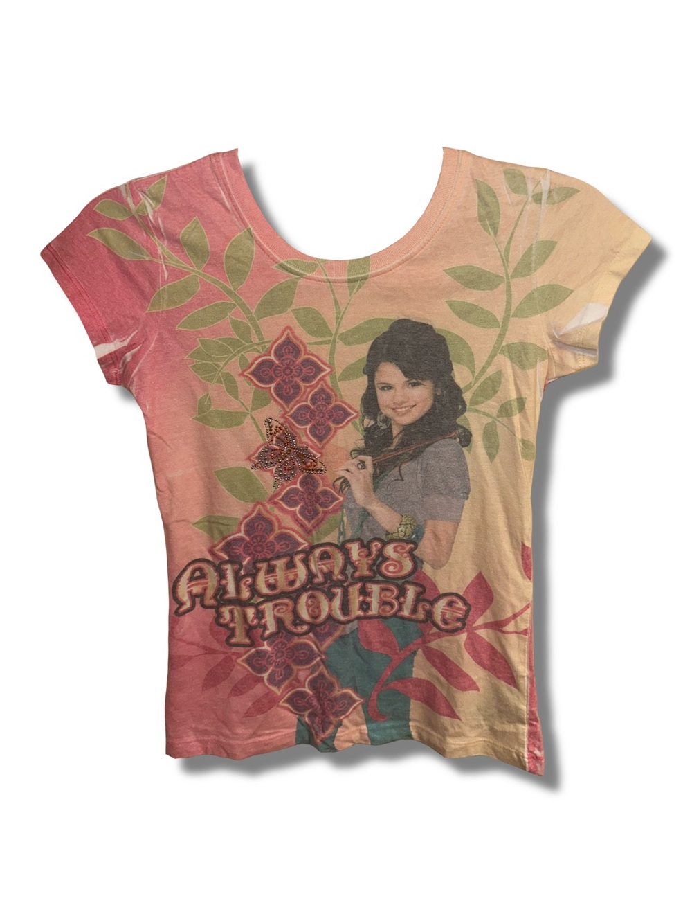 Vtg Y2K Wizards of Waverly Place Tshirt